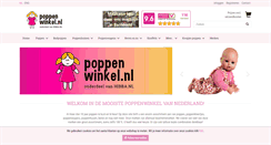 Desktop Screenshot of poppen-winkel.nl