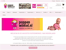Tablet Screenshot of poppen-winkel.nl